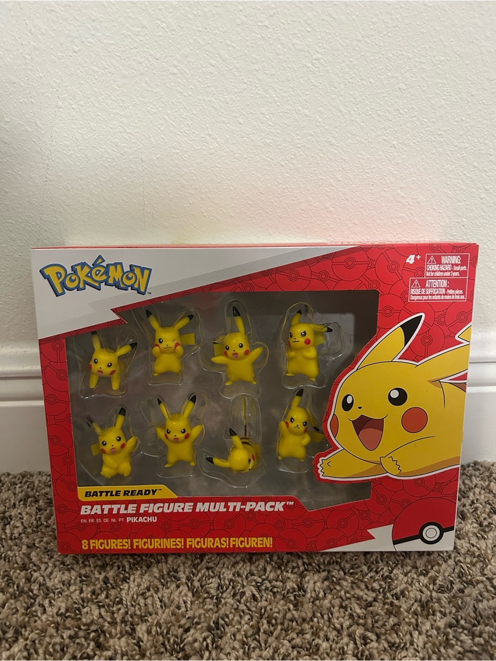 Pokemon Pikachu Battle Figure Multi-Pack - Yellow